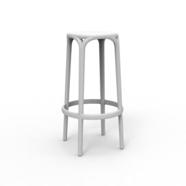VONDOM - Barová židle BROOKLYN - bílá