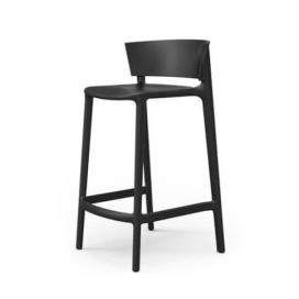 VONDOM - Nízká barová židle AFRICA - černá