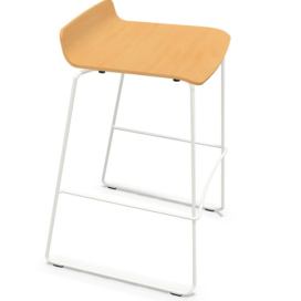 WIESNER HAGER - Barová židle NOOI 6625 - dřevěná vysoká