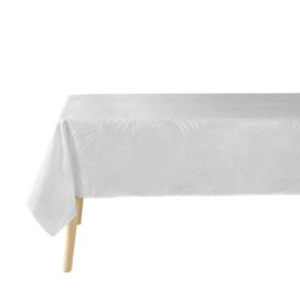 Douceur d\'intérieur Žakárový ubrus PLUMETTE, obdélníkový, bílý, 140 x 240 cm