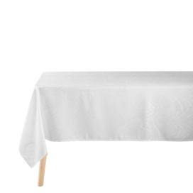 Douceur d\'intérieur Žakárový ubrus LOLLY, obdélníkový, bílý, 140 x 240 cm
