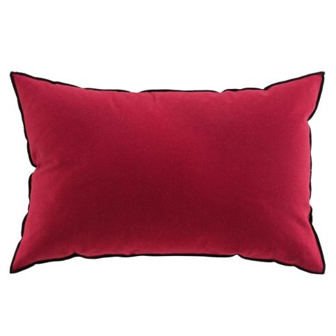 Douceur d\'intérieur Dekorační polštář MISTRALINE, bavlněný, 40 x 60 cm, červený EDAXO.CZ s.r.o.