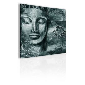 Energetický obraz Buddha Green Velikost (šířka x výška): 80x80 cm