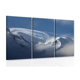 Obraz zasněžené hory Velikost (šířka x výška): 120x80 cm