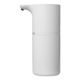 Bílý automatický plastový dávkovač mýdla 260 ml Fineo - Blomus