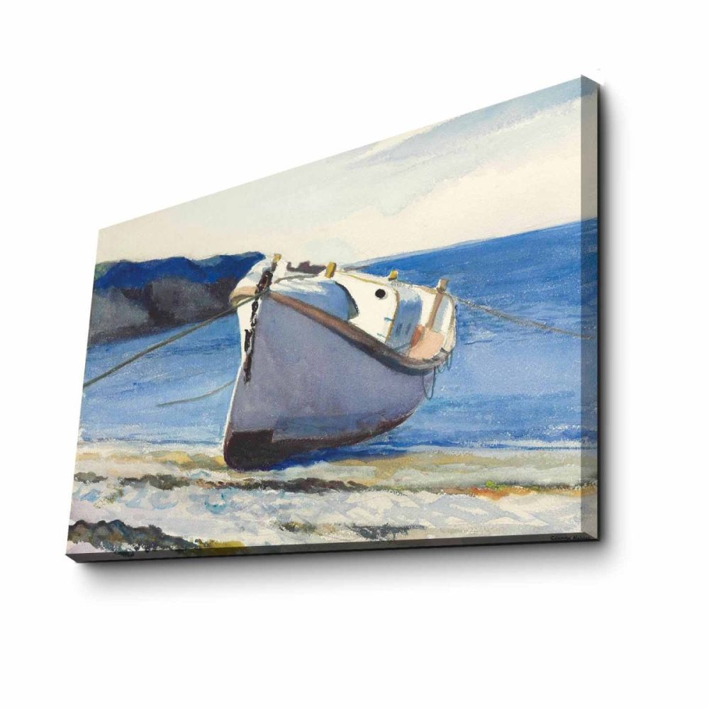 Wallity Obraz SHIP 45x70 cm modrý - Houseland.cz
