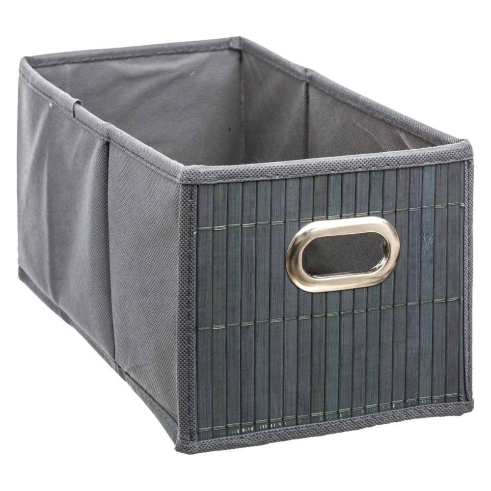 DekorStyle Úložný box Grey Bamboo 15x31 cm - Houseland.cz