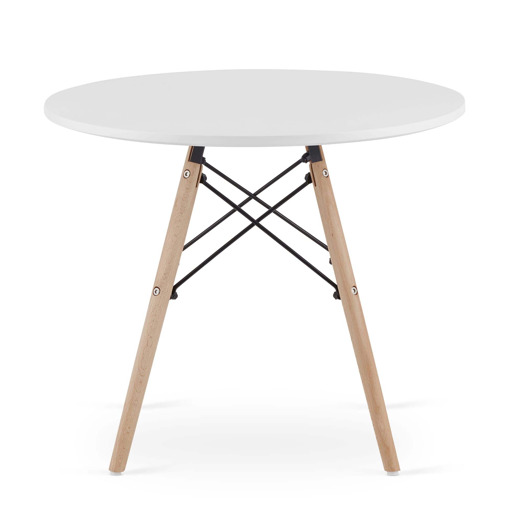 Bílý konferenční stolek MAKSI 60x60 - Výprodej Povlečení