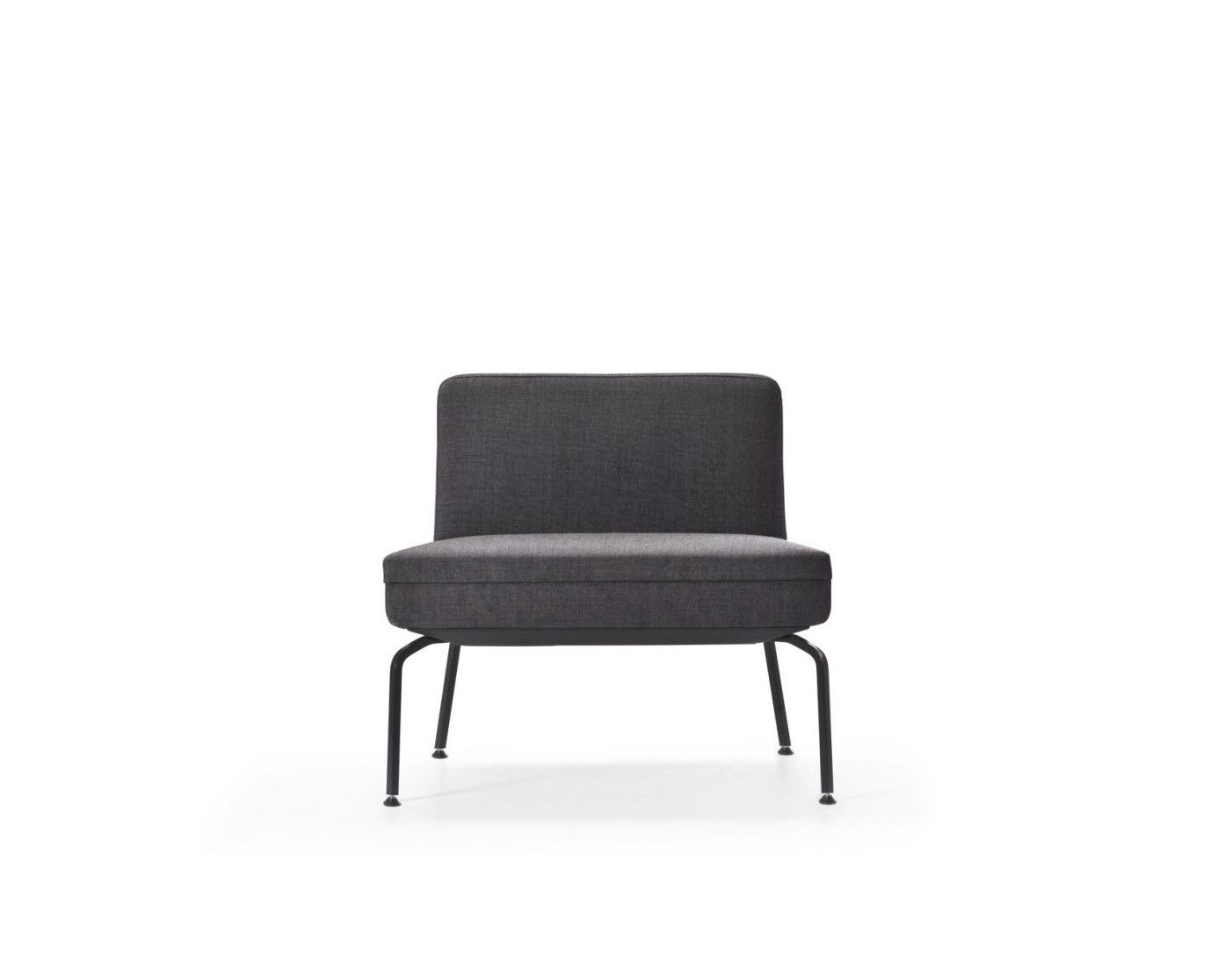 LaCividina - Lounge židle SERIE 50 - kovová podnož - 