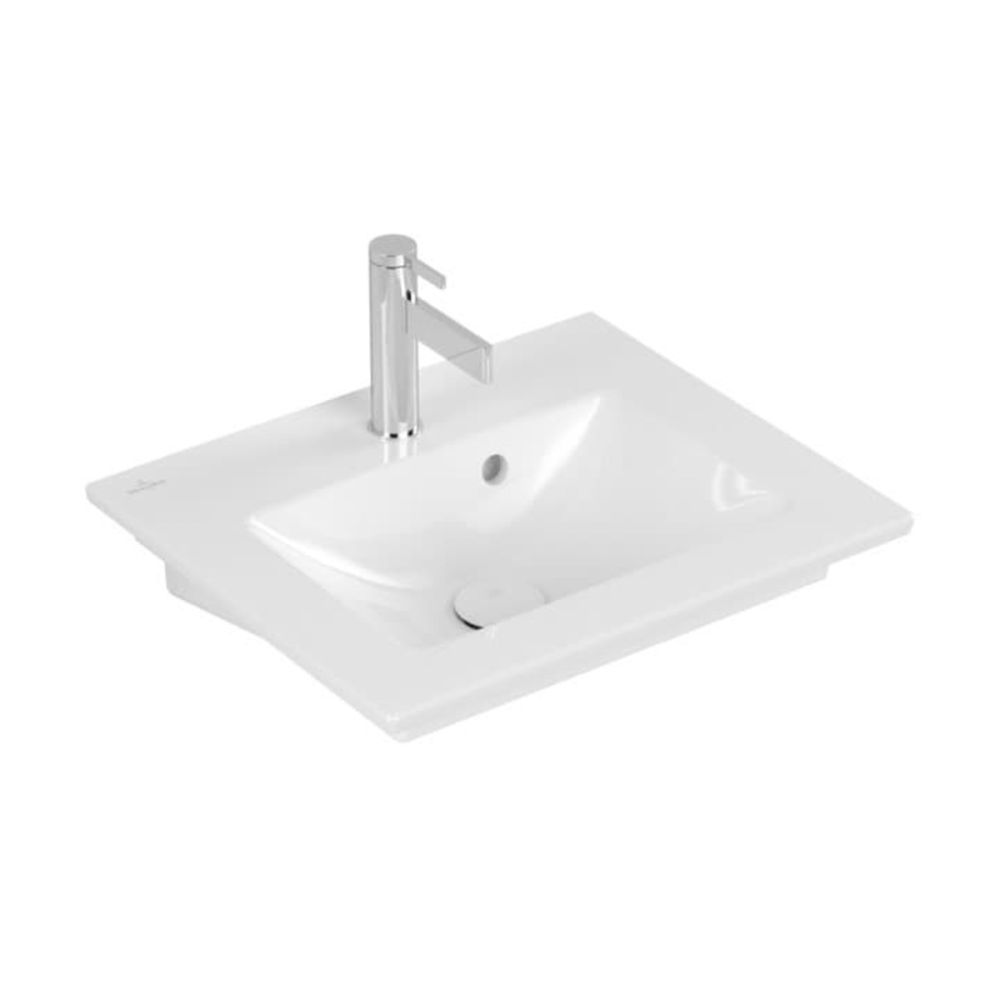Villeroy & Boch Venticello umyvadlo, 500x420x150mm, bílá Alpin CeramicPlus, s přepadem, neleštěno; 412450R1 - Siko - koupelny - kuchyně