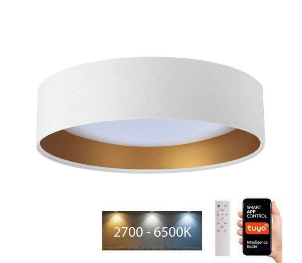  LED Stropní svítidlo SMART GALAXY LED/24W/230V Wi-Fi Tuya bílá/zlatá + DO  -  Svět-svítidel.cz