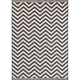 NORTHRUGS - Hanse Home koberce Kusový koberec Twin Supreme 103433 Palma black creme Rozměry koberců: 240x340 Mdum