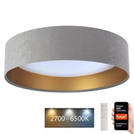  LED Stropní svítidlo SMART GALAXY LED/36W/230V Wi-Fi Tuya šedá/zlatá + DO 