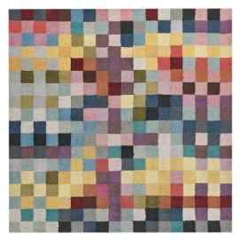 Vlněný koberec 200 x 200 cm barevný KANDIRA