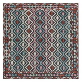 Vlněný koberec 200 x 200 cm vícebarevný HAYMANA