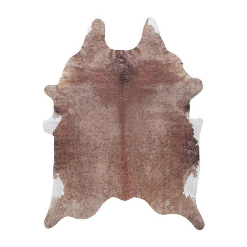 Ayyildiz koberce Kusový koberec Etosha 4112 brown (tvar kožešiny) - 100x135 tvar kožešiny cm - Mujkoberec.cz
