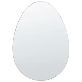 Nástěnné zrcadlo 50 x 70 cm stříbrné MONTRESOR