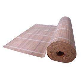 Vingo Světle hnědá bambusová rohož za postel - metráž Šířka rohože: 120 cm, Délka rohože: 600 cm