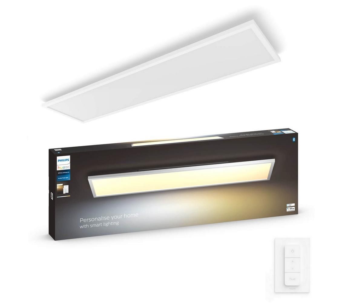 Philips - LED Stmívatelný panel Hue AURELLE LED/39W/230V 2200-6500K + dálkové ovládání -  Svět-svítidel.cz