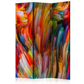 Artgeist Paraván - Rainbow Waves [Room Dividers] Velikosti (šířkaxvýška): 135x172