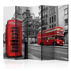 Artgeist Paraván - London Icons II [Room Dividers] Velikosti (šířkaxvýška): 225x172