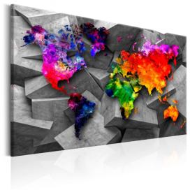 Artgeist Obraz - Cubic World Velikosti (šířkaxvýška): 90x60