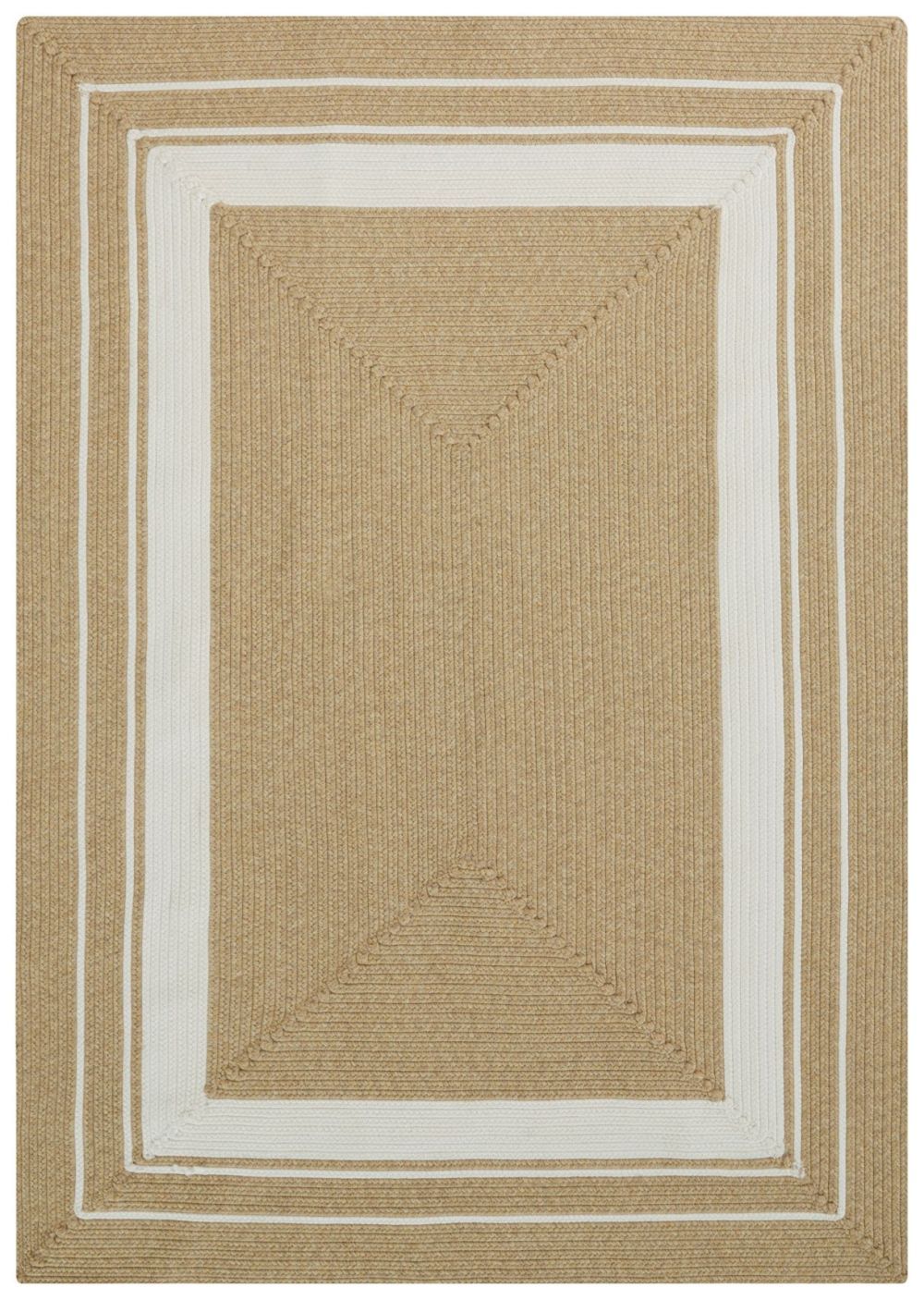 NORTHRUGS - Hanse Home koberce Kusový koberec Braided 105556 Creme Beige – na ven i na doma - 80x150 cm - Mujkoberec.cz