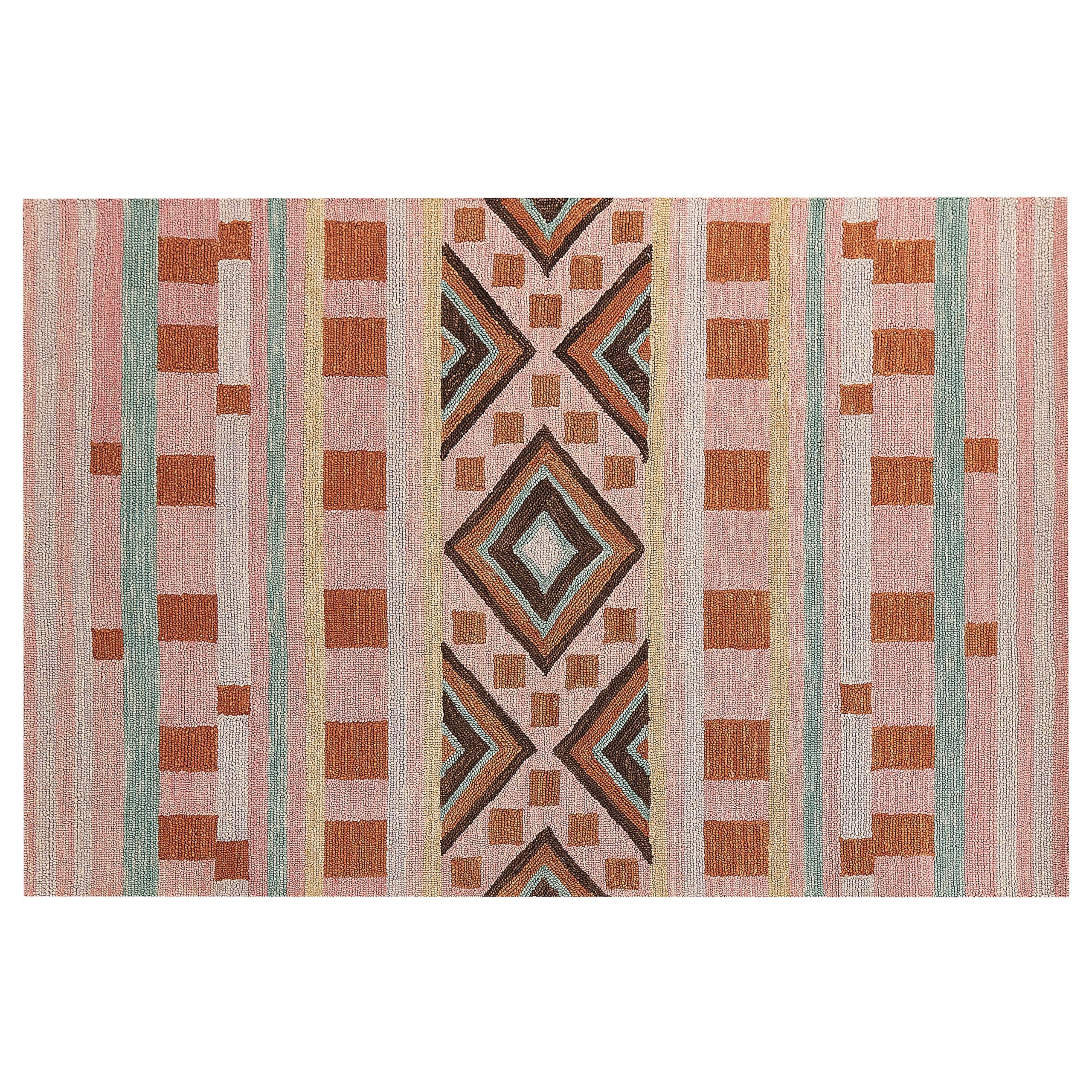 Vlněný koberec 160 x 230 cm barevný YOMRA - Beliani.cz
