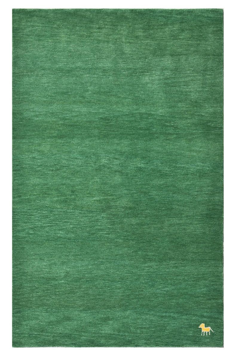 Asra Ručně všívaný kusový koberec Asra wool green - 120x170 cm - Mujkoberec.cz