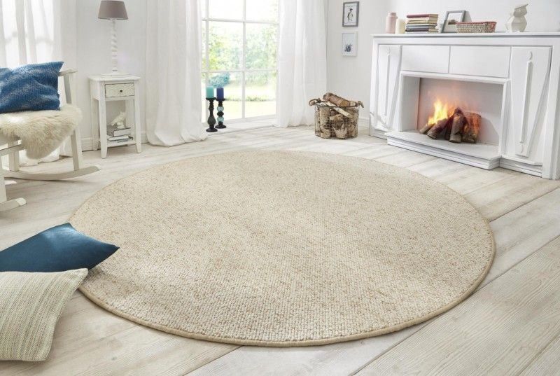 BT Carpet - Hanse Home koberce Kusový koberec Wolly 102843 kruh - 133x133 (průměr) kruh cm - Mujkoberec.cz