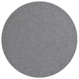 NORTHRUGS - Hanse Home koberce Kusový koberec Braided 105551 Light Grey kruh – na ven i na doma - 150x150 (průměr) kruh cm