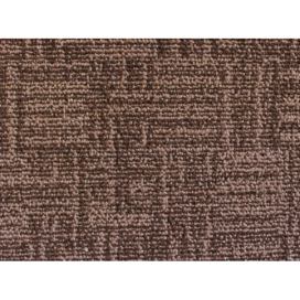 AKCE: 60x453 cm Metrážový koberec Marioka 22046 Tmavě hnědý - Rozměr na míru bez obšití cm