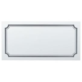LED nástěnné zrcadlo 120 x 60 cm stříbrné ARROMACHNES