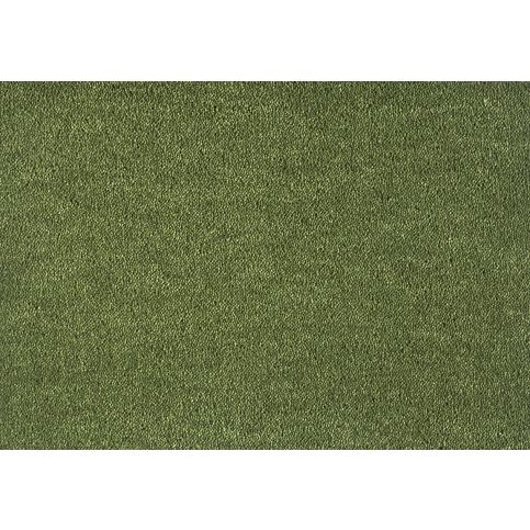 Lano - koberce a trávy Neušpinitelný metrážový koberec Nano Smart 591 zelený - Bez obšití cm Mujkoberec.cz