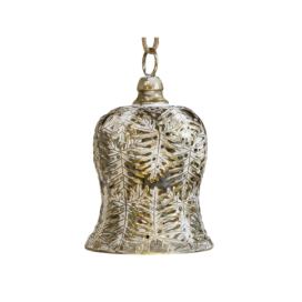 Bronzový antik kovový závěsný zvonek Vire - 14*21 cm Chic Antique