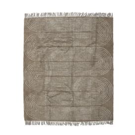 BLOOMINGVILLE Bavlněný koberec ZEYNEP 215x150cm hnědý