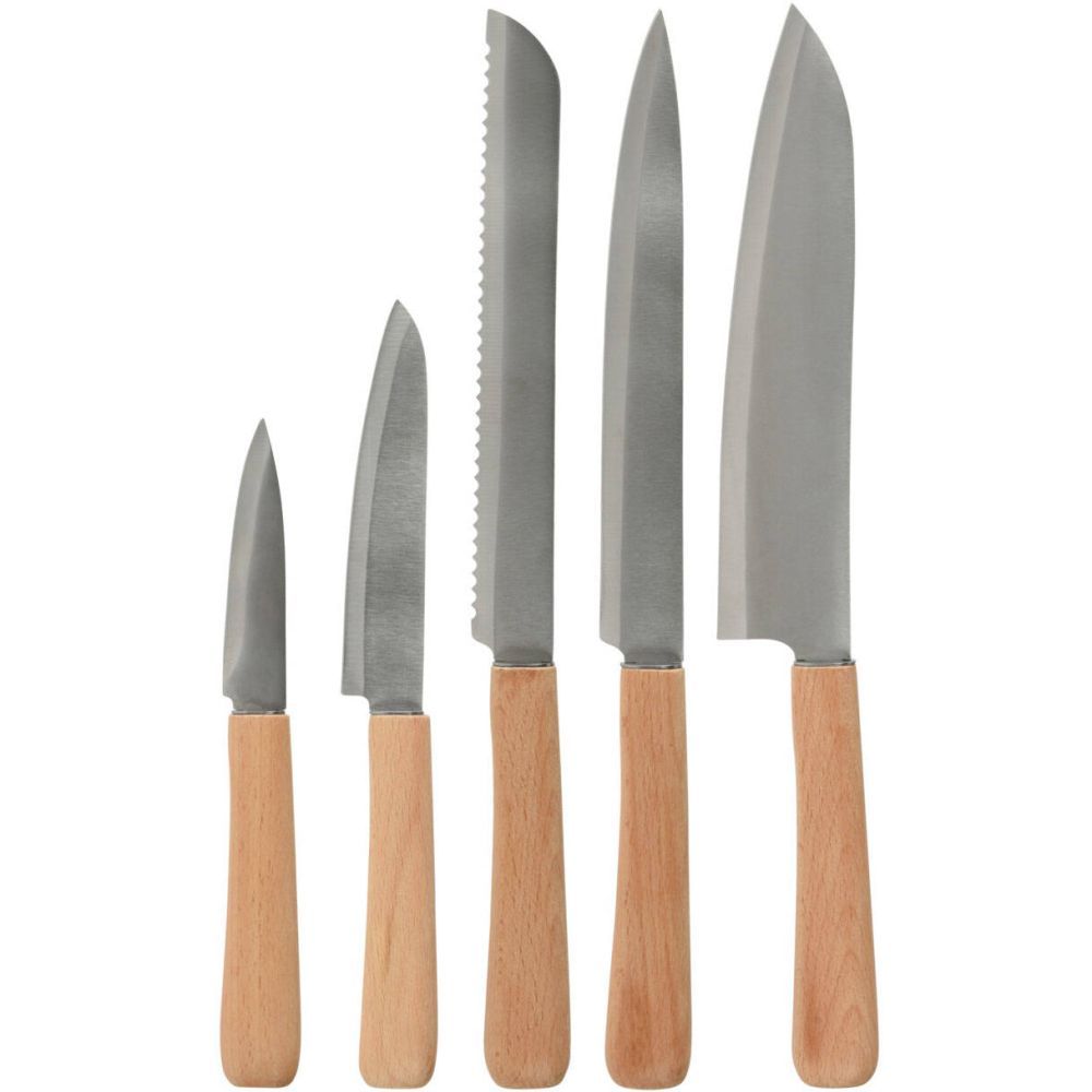 EH Excellent Houseware Sada kuchyňských nožů, nerezová ocel, 5 prvků - EDAXO.CZ s.r.o.