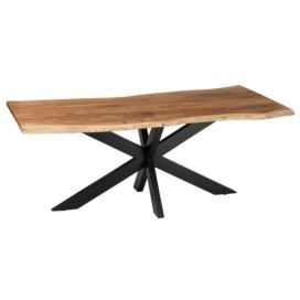 Obdélníkový jídelní stůl s deskou z akáciového dřeva Gerard Acacia - 200*90*76 cm J-Line by Jolipa