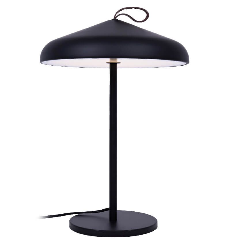 Černá stolní lampa NORD - Osvětlení.com