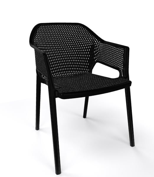 GABER - Židle MINUSH, černá - 