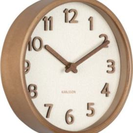 Designové nástěnné hodiny 5873WH Karlsson 22cm