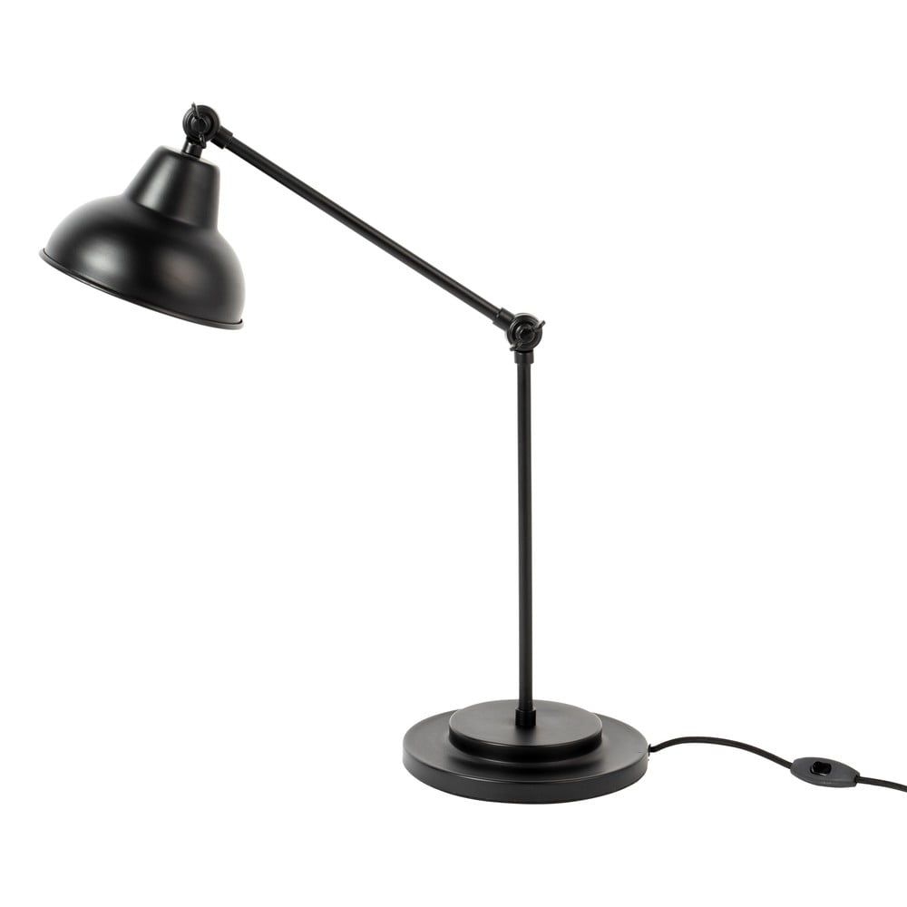 Černá stolní lampa Xavi - White Label - Bonami.cz