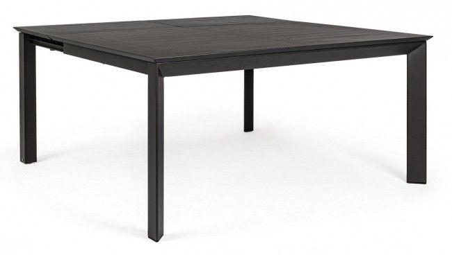 BIZZOTTO Rozkládací zahradní stůl KONNOR 160x110-160 cm antracit - iodesign.cz