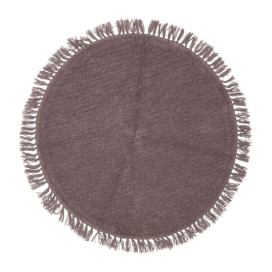 BLOOMINGVILLE Kulatý koberec LENEA fialový 110cm