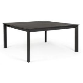 BIZZOTTO Rozkládací zahradní stůl KONNOR 160x110-160 cm antracit