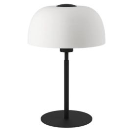 Eglo Eglo 900142 - Stolní lampa SOLO 1xE27/40W/230V černá/bílá 