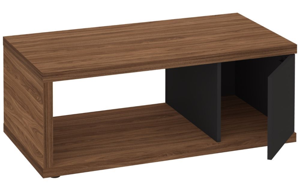 Černý ořechový konferenční stolek TEMAHOME Berlin 105 x 55 cm - Designovynabytek.cz