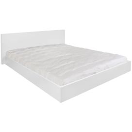 Bílá dvoulůžková postel TEMAHOME Float 180 x 200 cm