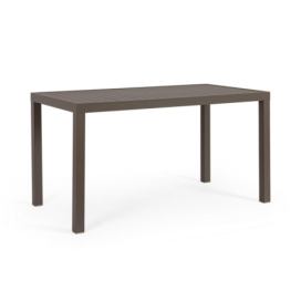 BIZZOTTO zahradní stůl HILDE 130x68 cm hnědý