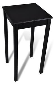 Barový stůl - MDF - 55x55x107 cm | černý - Favi.cz